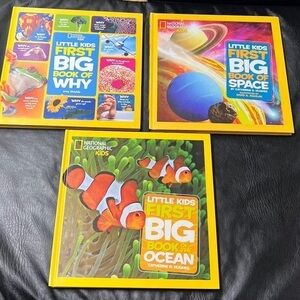 Bundle 3 books Like New National Graphic Kids BK001